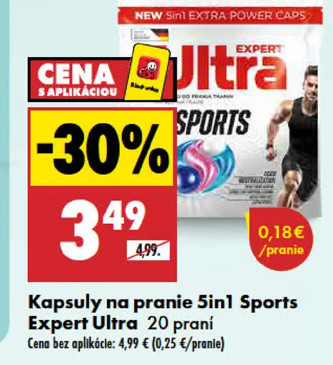 Kapsuly na pranie 5in1 Sports Expert Ultra