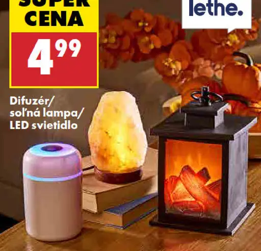 Lethe Difuzér s RGB svetlom