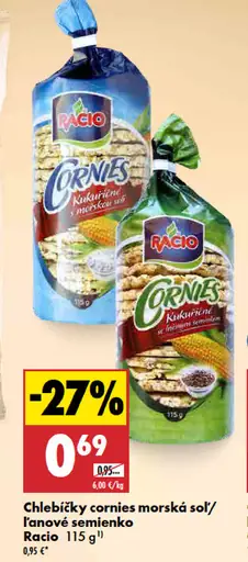 Racio Cornies morská soľ