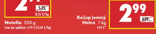 Heinz jemný kečup