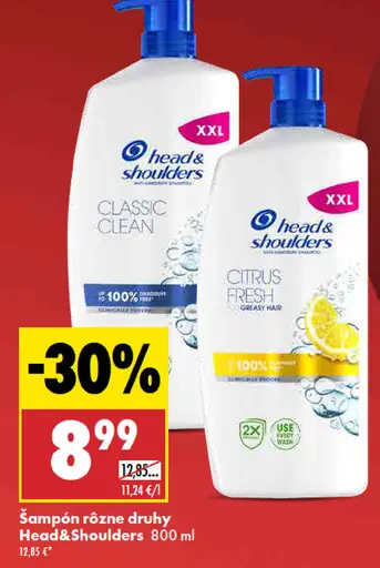 Šampón rôzne druhy Head&Shoulders