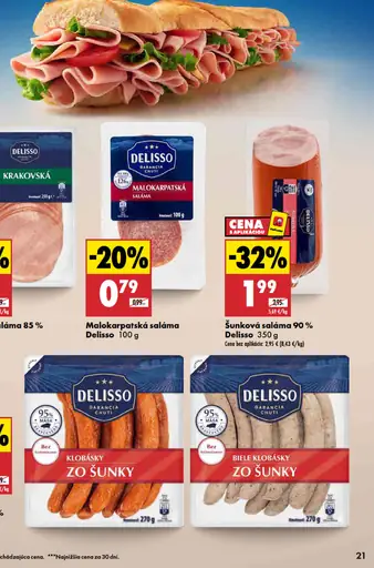 Delisso Malokarpatská saláma