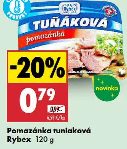 Rybex Tuniaková nátierka