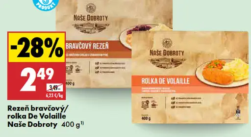 Rolka De Volaille Naše Dobroty