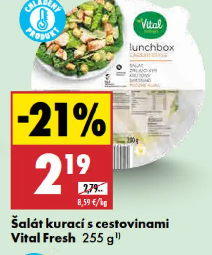 Vital Fresh Šalát kurací s cestovinami