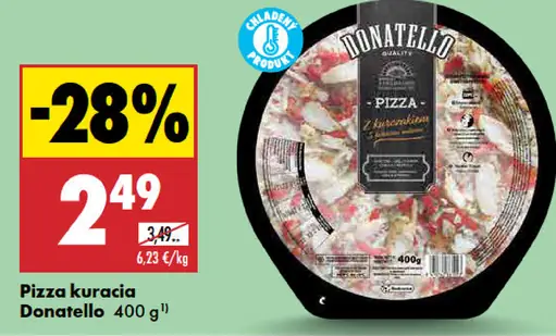 Donatello Pizza kuracia/capricciosa