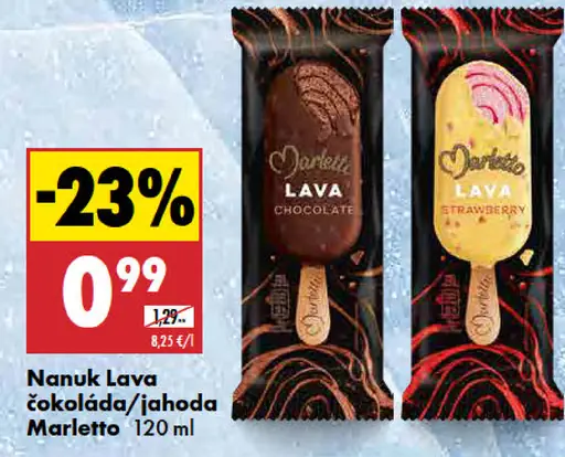 Marletto Lava čokoládový nanuk