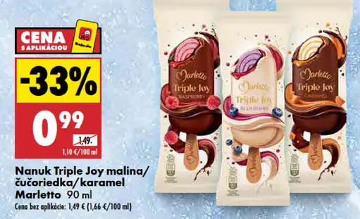 Marletto Nanuk Triple Joy Malina/Čučoriedka/Karamel