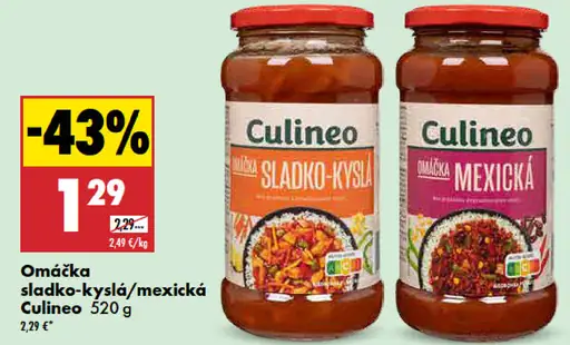 Omáčka sladko-kyslá Culineo