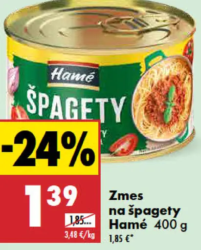 Hamé Zmes na špagety