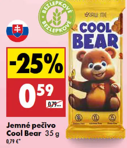Cool Bear Jemné pečivo