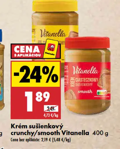 Vitanella krém sušienkový crunchy