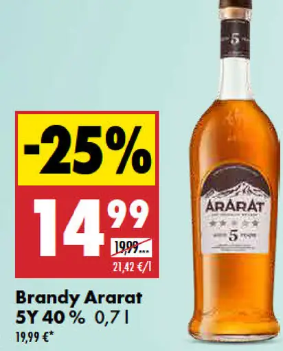 Brandy Ararat 5Y 40 %