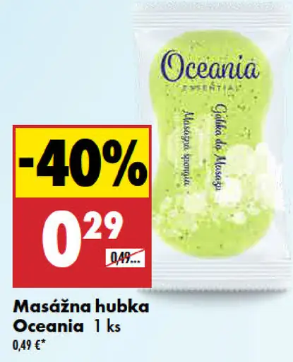 Oceania masážna hubka