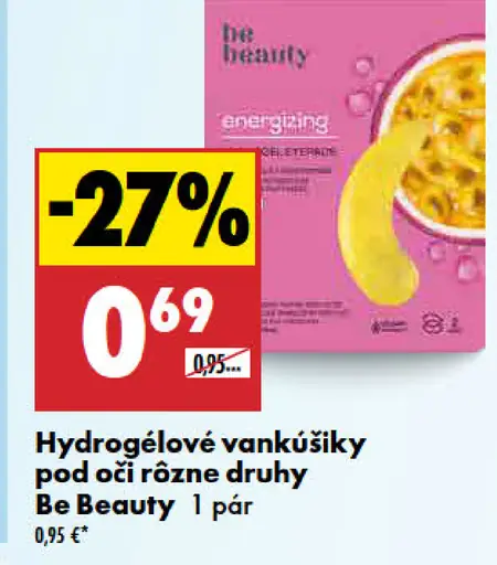 Be Beauty Hydrogelové vankúšiky pod oči