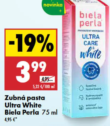 Zubná pasta Ultra White