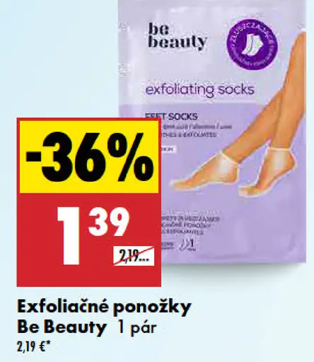 Exfoliačné ponožky