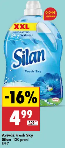Silan avivážny prostriedok Fresh Sky