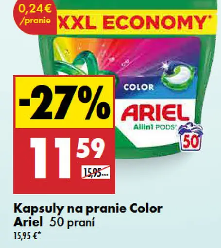 Ariel Allin1 PODS kapsuly na pranie Color