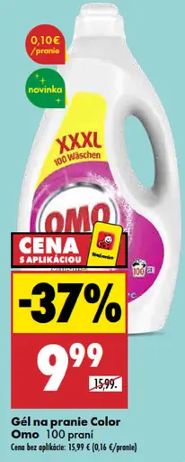 Omo prací gél Color