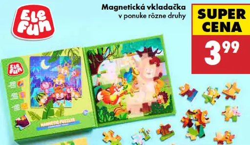 Elefun magnetická vkladačka