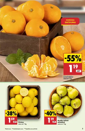 Mandarínky satsuma