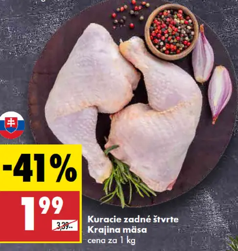 Kuracie zadné štvrte