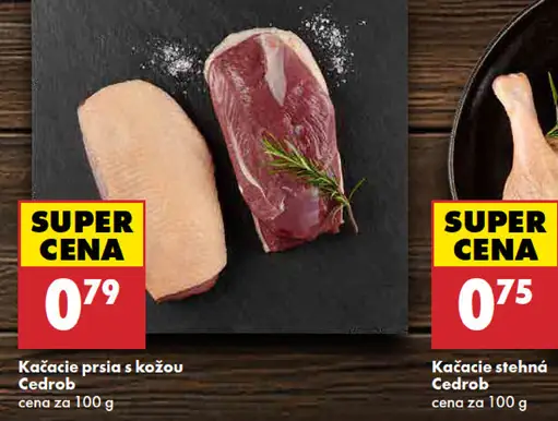 Cedrob kačacie prsia s kožou