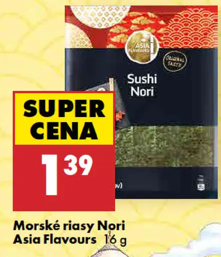 Asia Flavours Morské riasy nori