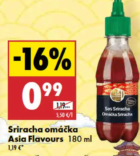 Asia Flavours omáčka Sriracha