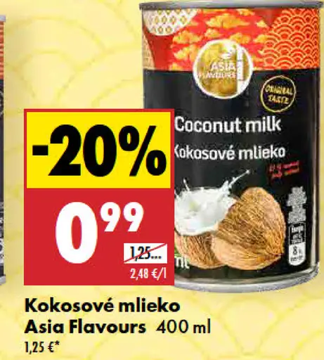 Asia Flavours Kokosové mlieko