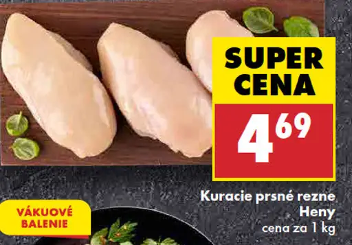 Kuracie prsné rezne Heny