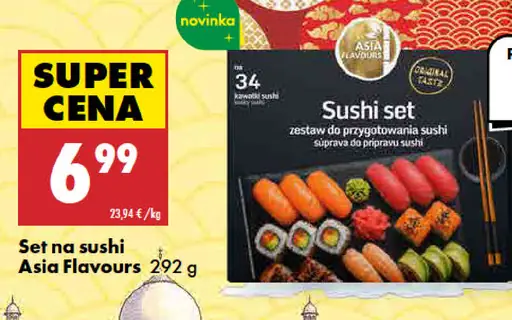 Asia Flavours set na sushi