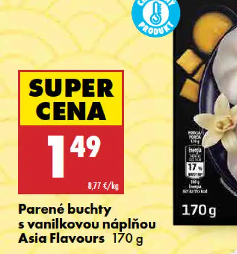 Asia Flavours Parené buchty s vanilkovou náplňou