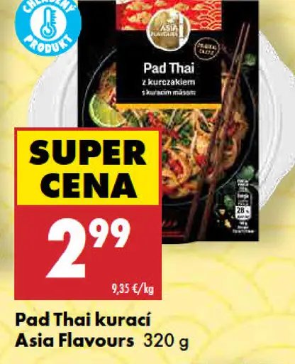Asia Flavours Pad Thai s kuracím mäsom