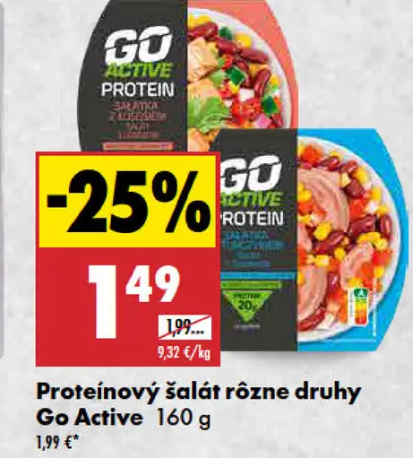 Proteínový šalát Go Active