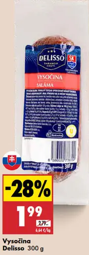 Delisso Vysočina saláma