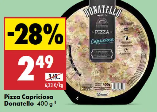Pizza Capricciosa Donatello