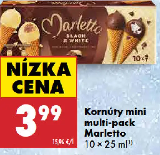 Marletto mini kornútky multi-pack