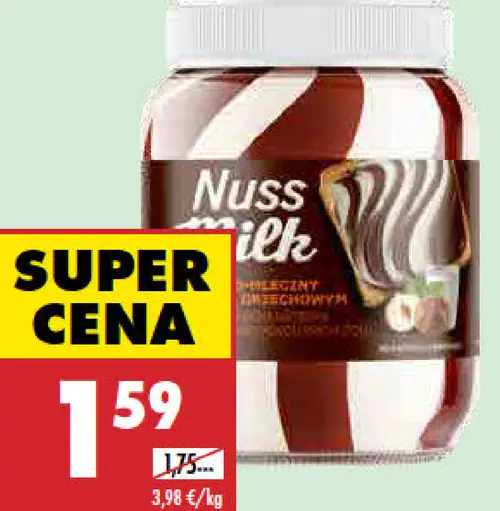Nátierka duo Nuss milk