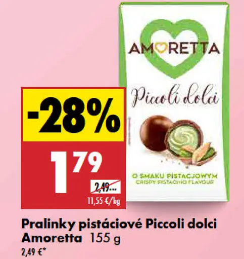 Pralinky Piccoli dolci Amoretta