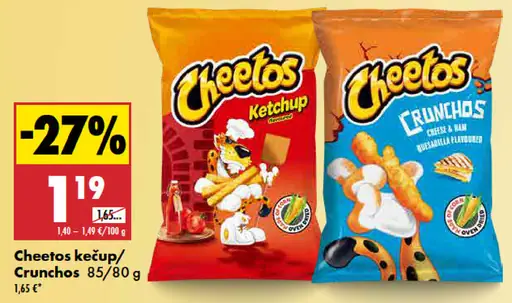 Cheetos kečup