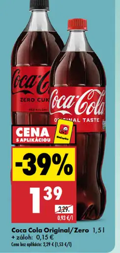 Coca-Cola Original / Coca-Cola Zero
