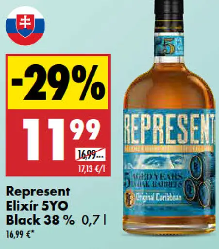 Represent Elixír 5YO Black