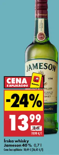 Jameson írská whisky