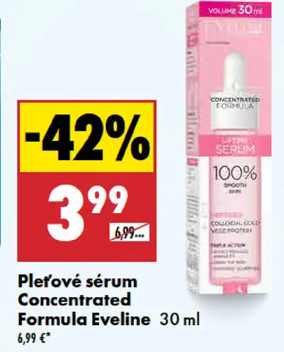 Eveline pleťové sérum Concentrated Formula