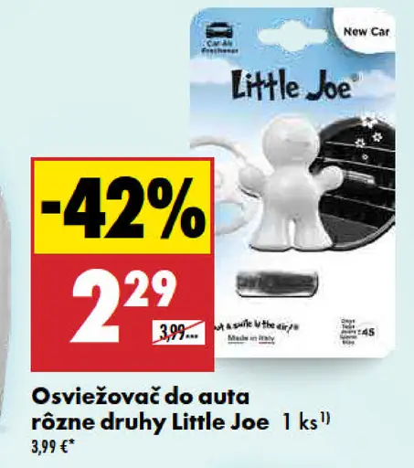 Little Joe Osviežovač do auta