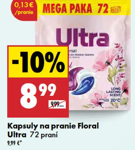 Floral Ultra kapsuly na pranie