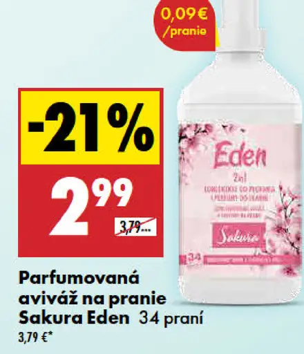 Sakura Eden parfumovaná aviváž na pranie