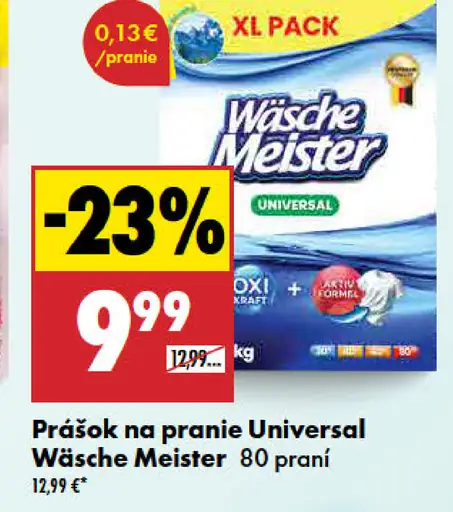 Wäsche Meister Universal prášok na pranie
